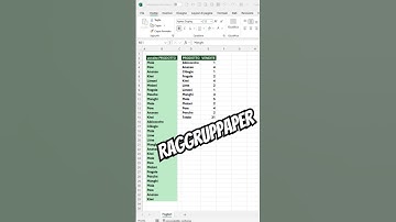 Fai una tabella riassuntiva con la nuova funzione RAGGRUPPAPER di Excel 365 @planetexcel