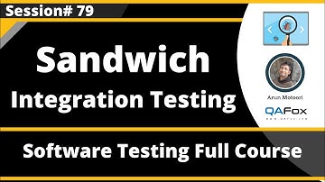 Sandwich Integration Testing Approach (Software Testing - Session 79)