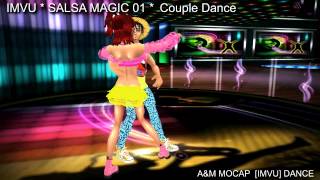 IMVU - SALSA MAGIC 01 couple dance - 3D animation by A&M Mocap / MocapDancer