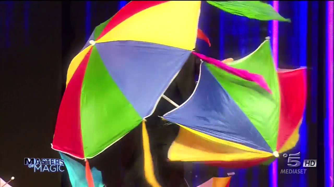 Tricks with Umbrellas Magic Show
