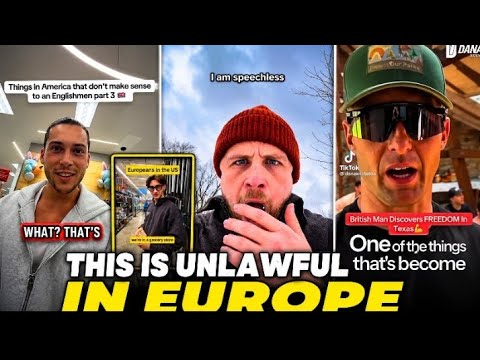 🇺🇸😲 Brits CAN'T FATHOM the Amount of FREEDOM Americans Have! 🤯