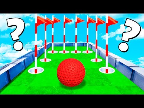 ГДЕ НАСТОЯЩАЯ ЛУНКА? САМЫЙ СЛОЖНЫЙ ВЫБОР! ПРОШЛИ БЕЗУМНУЮ ЛУНКУ С ПЕРВОГО РАЗА В ГОЛЬФ ИТ (Golf It)