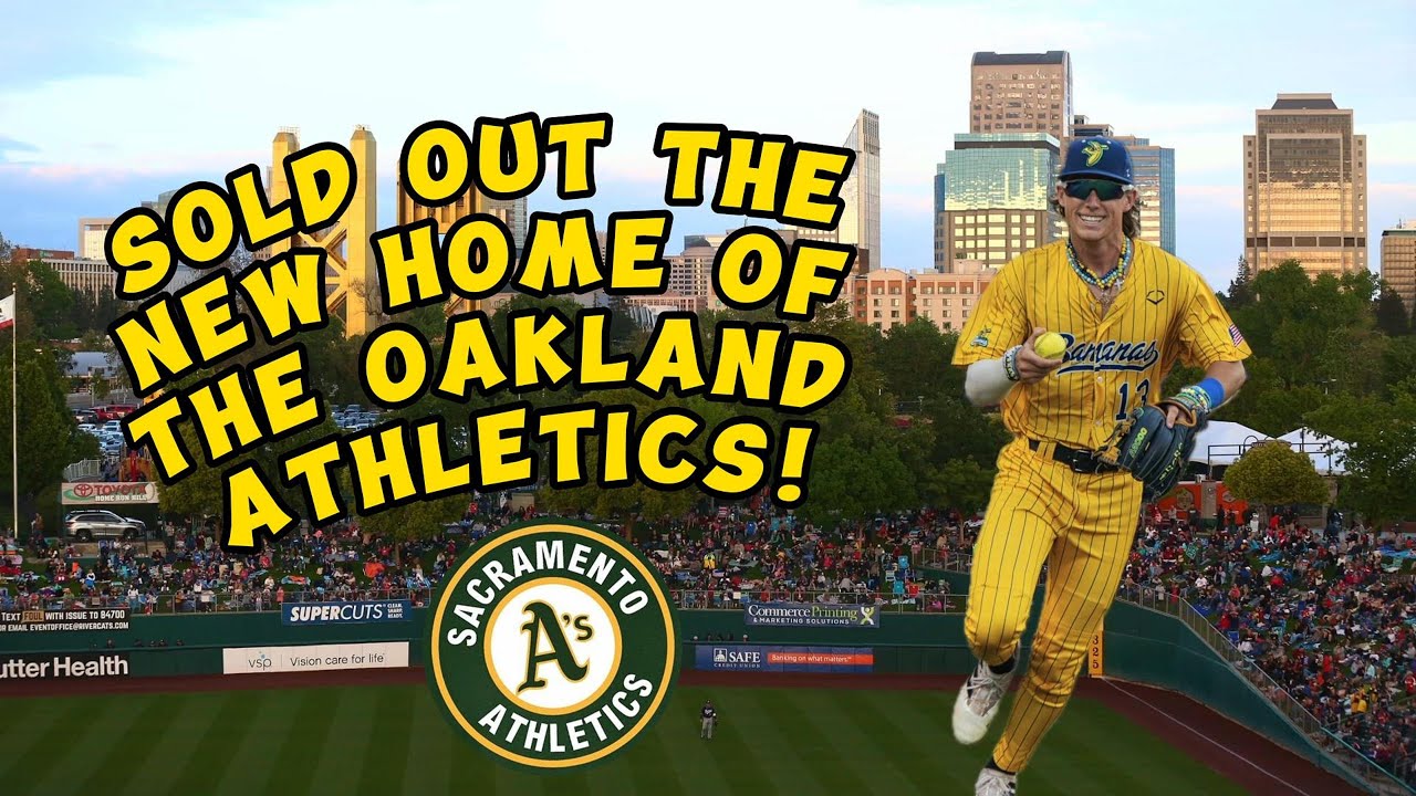 WE SOLD OUT THE NEW HOME OF THE ATHLETICS (SACRAMENTO)