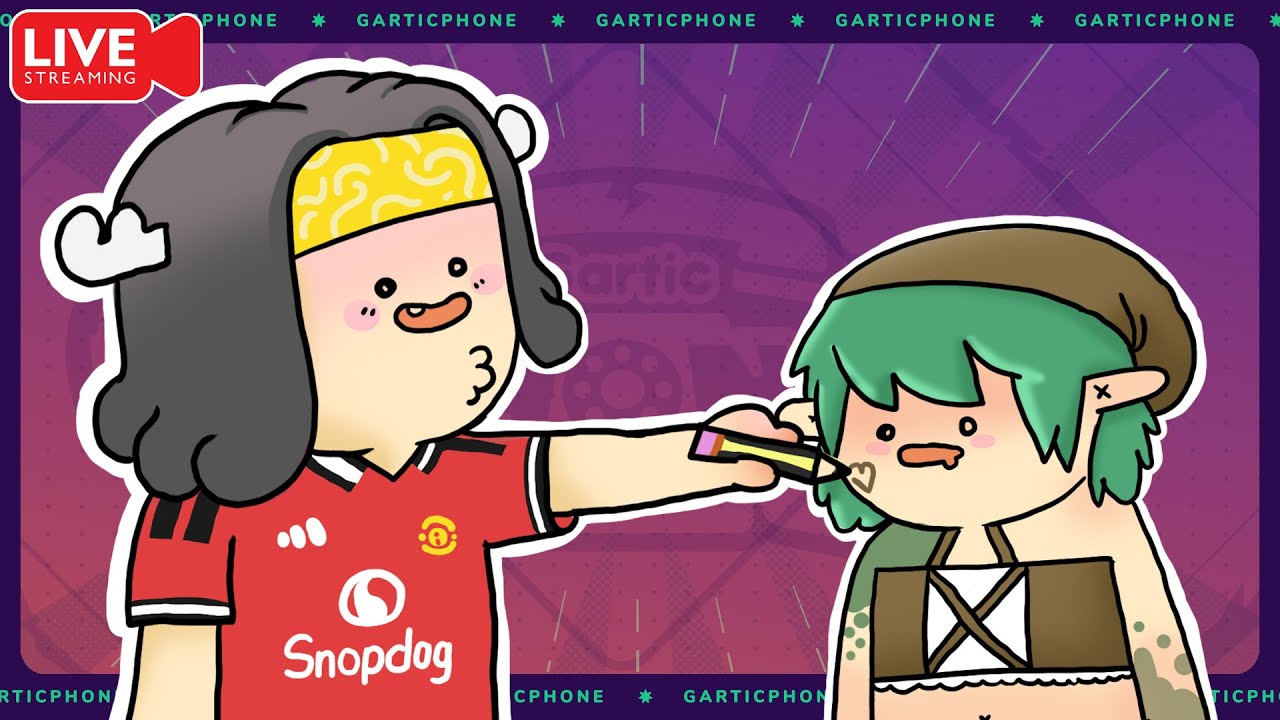 🔴LIVE : EYM NAK LUKIS KIUD2 JEE【GARTIC PHONE】(MALAYSIA)