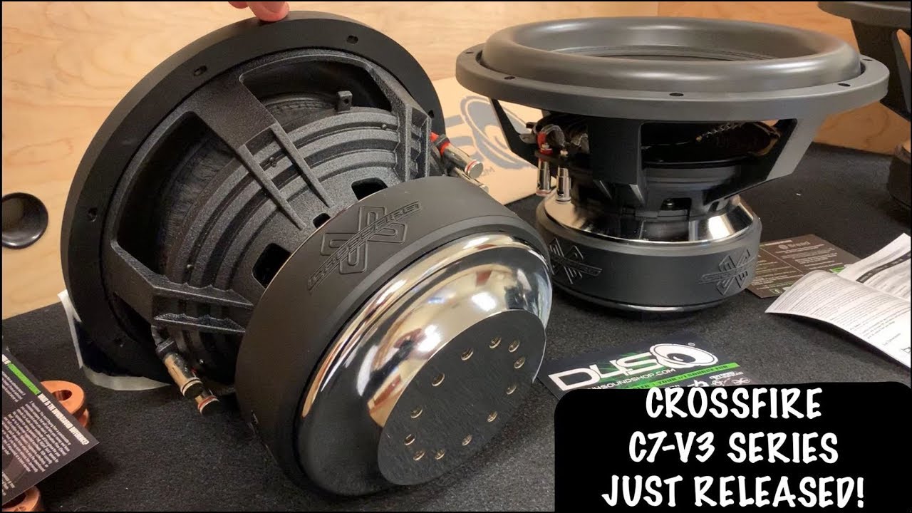 CROSSFIRE C7- V3 SUBS JUST RELEASED! 12” 15” 18” - YouTube