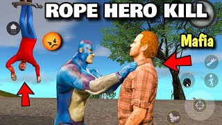 Can i Kill Powerfull Villain in Rope Hero Vice Town Game? || Classic Gamerz