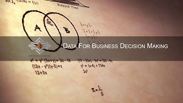 Data For Business Decisions Making