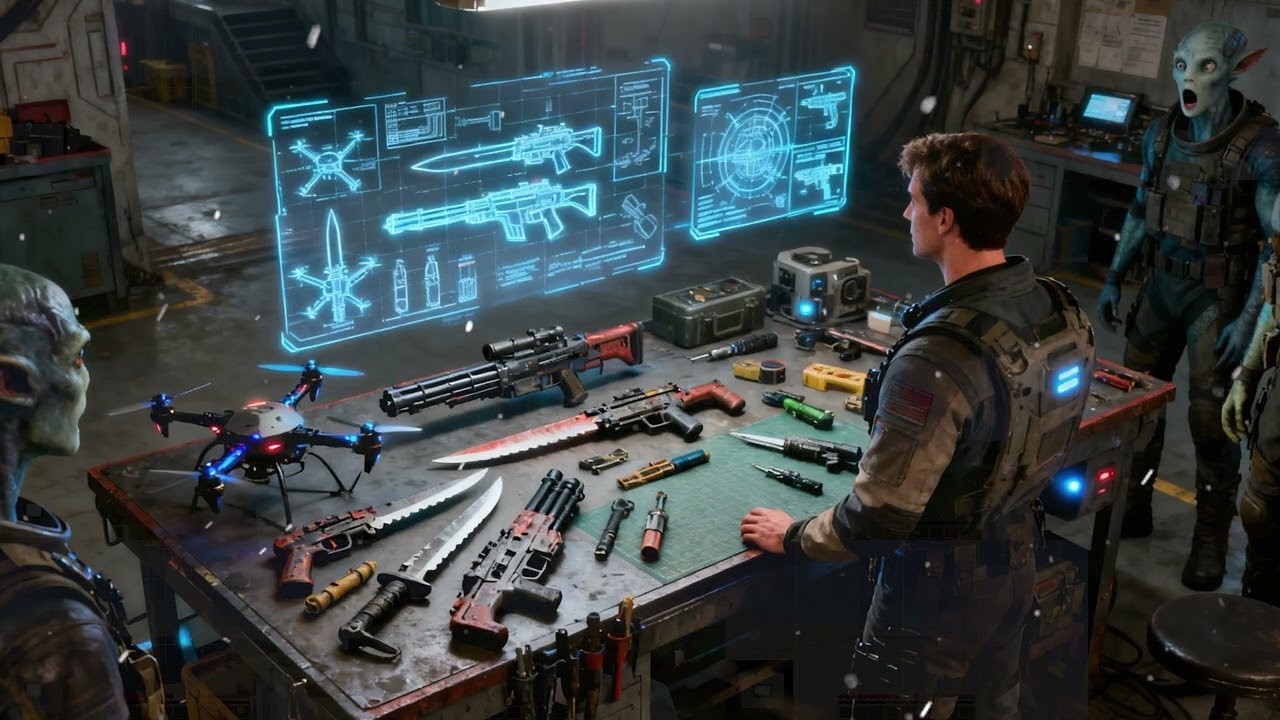 Gdy kazano improwizować broń, człowiek przygotował dziesiątki, zanim inni zaczęli.