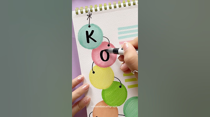 Easy Front Page Design: Korean ✨ #shorts #nhuandaocalligraphy #frontpage