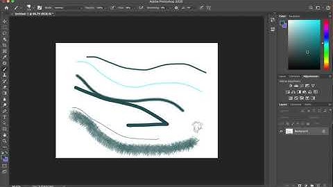 Brush & Pencil Tool In Photoshop Tutorial