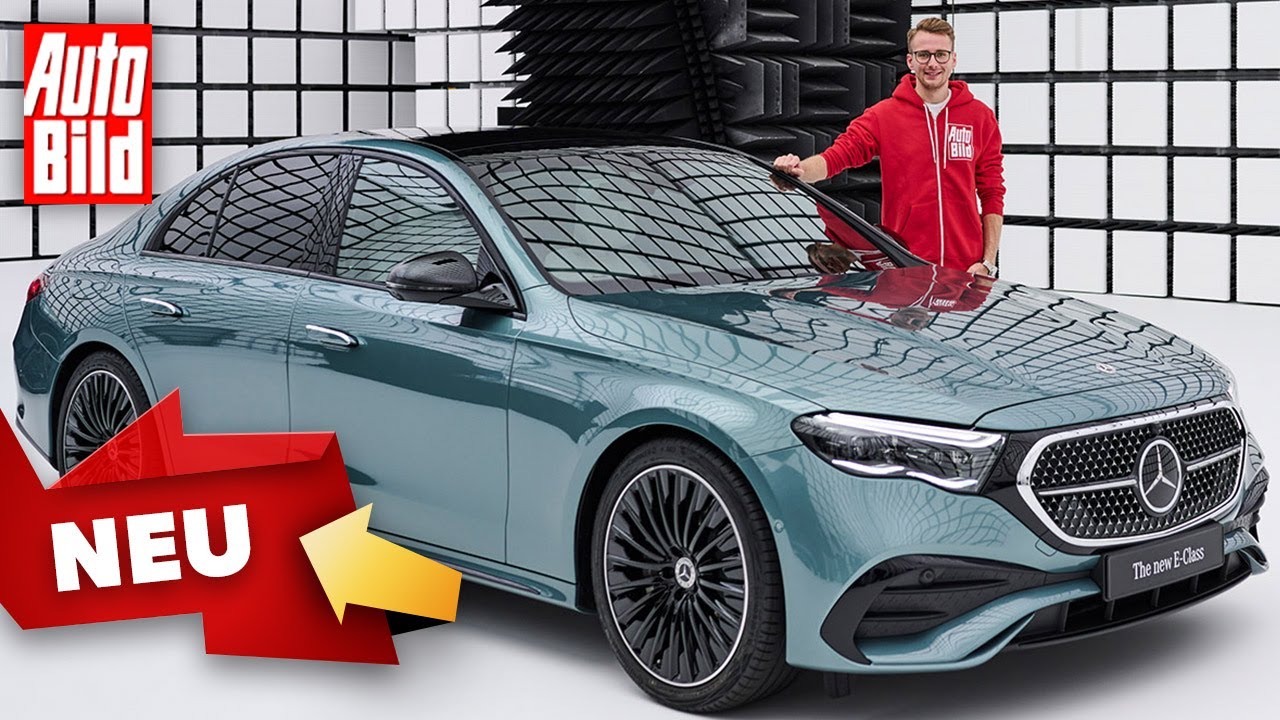 Mercedes E Klasse Fenster Mit Schlüssel öffnen Mercedes E-Klasse (2023) | Erster Check in der neuen Oberklasse