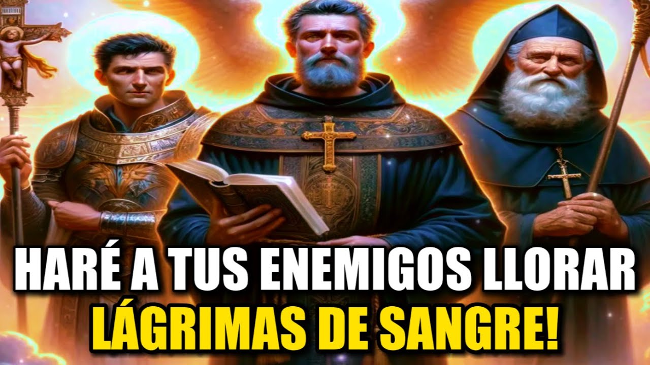 IMAGINA TU VIDA SIN ENEMIGOS, ESCUCHA AHORA, Y ALEJA A TODOS ELLOS  (ORACIÓN A SAN BENITO).