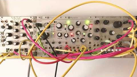 Mutable Instruments Marbles and Mannequins W/ modular synth jam