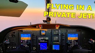 Flying on a PRIVATE JET VLOG - Heading Home