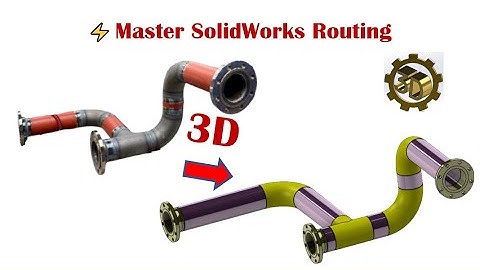 ⚡ Master SolidWorks Routing: Tips and Tricks
