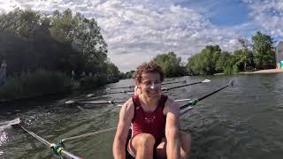 M1 Summer Eights Final Race and Row Back