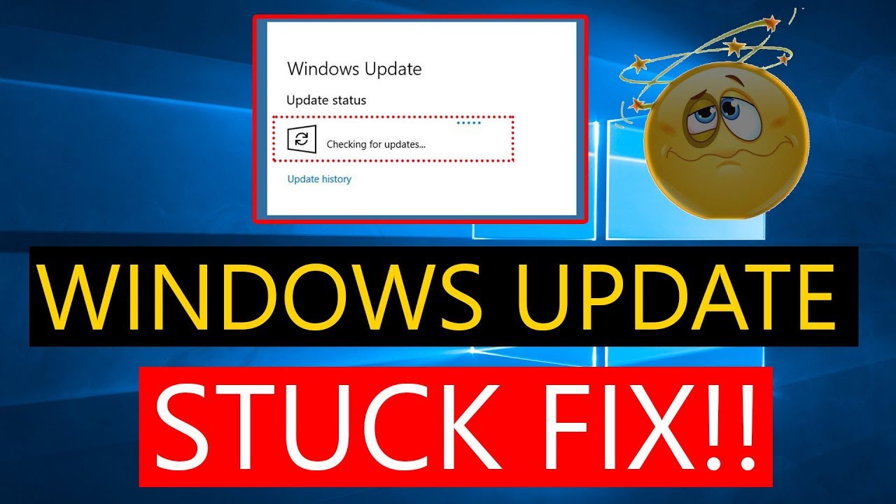 How To Fix Windows 10 Stuck On Checking For Updates Fix Youtube