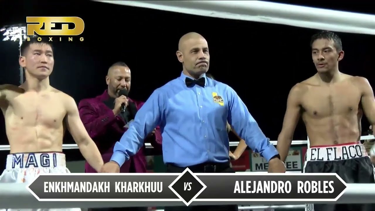 RED Boxing Promotions: Desert Storm - Enkhmandakh Kharkhuu v Alejandro Robles
