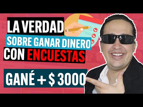 Video: Cómo Ganar Dinero En Línea Respondiendo Encuestas