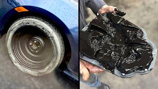 Customer States Spare Tire Mounted Backwards Just Rolled In