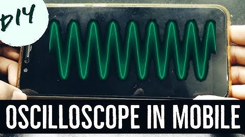 Oscilloscope From Old Phone - DIY