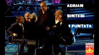 Adrian la serie evento episodio 1: Adriano Celentano torna «Mi avete condannato, non ho dimenticato»