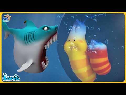 🔴 LARVA SEASON 6 FULL EPISODE: SHARK GAME | CARTOON COMIC | HILARIOUS CARTOON COMPILATION