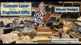 Now Offering Custom Laser Engraved Designs!