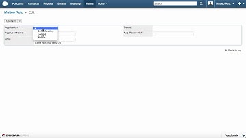 CRM Tutorial - externe Accounts in Sugar: WebEx