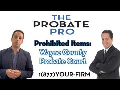 Prohibited Items: Wayne County Probate Court YouTube Prohibited Items: Wayne County Probate Court YouTube