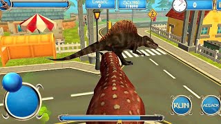 Best Dino Games - Wild Dino City Rampage: T-Rex Simulator Android Gameplay screenshot 5