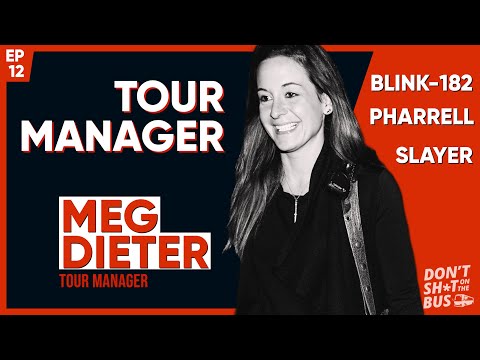 What Does A Tour Manager Do On Tour? ft. Meg Dieter (Slayer, Pharrell, Blink-182)