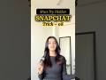 Must Try Hidden Snapchat Trick😳 Learnwithektaa Snapchat Tricks #snapchatfilters #template #snapchat