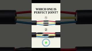 Perfect Wire Joint in 30 Seconds | Best Wire Splicing Method? #1 vs #2 Shocking Result! #electrical