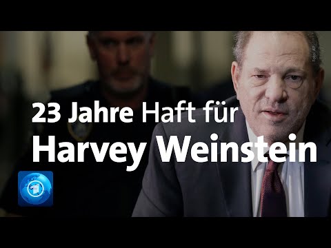 Video: Harvey Weinstein Zu 23 Jahren Gefängnis Verurteilt