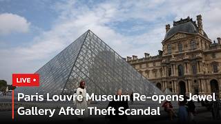 LIVE | Louvre Museum Re-opens Galerie d'Apollon After Security Scandal | AC113