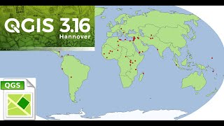 Quickly open QGIS project "UNESCO World Heritage Sites in Danger" screenshot 1