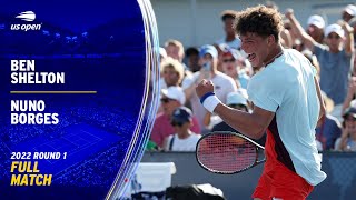 Ben Shelton vs. Nuno Borges Full Match | 2022 US Open Round 1