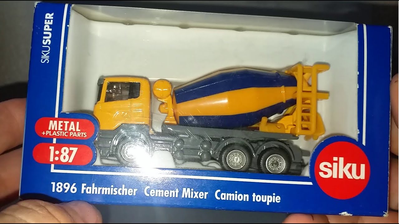 Diecast 1/87 scale Siku - Scania Cement Mixer / Fahrmischer