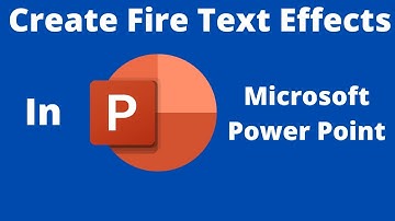 Fire Text Effects || Amazing Motion || text motion in power point-2