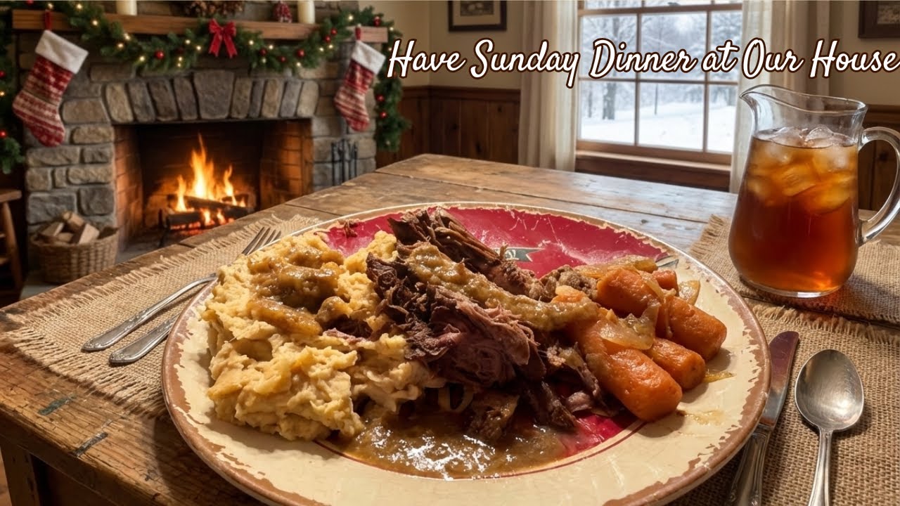 Come Join Our Sunday Dinner 🍽️🏡 | Home-Cooked Comfort 🤍