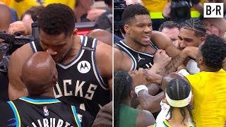 HEATED Postgame Scuffle After Pacers Eliminate the Bucks 🍿 | 2025 NBA Playoffs