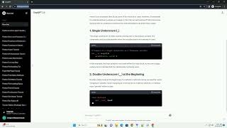 python function starting with underscore