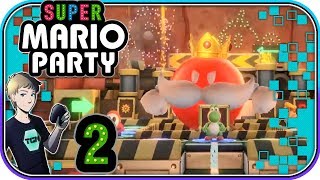Super Mario Party - Part 2: King Bob-ombs Powderkeg Mine (VERY HARD Difficulty!)