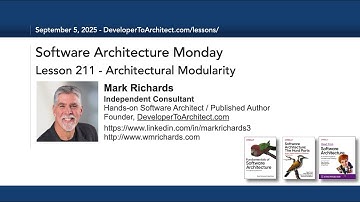 Lesson 211 - Architectural Modularity
