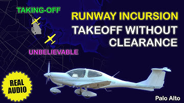 Airplane entered the runway and took-off without clearance at Palo Alto. Real ATC