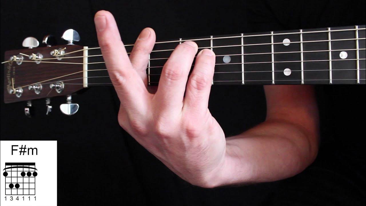 Barré akkoorden gitaarles Guitar boulevard YouTube
