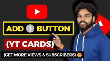 How to Add i Button on Youtube Videos 2022 (Youtube Card Tutorial) | Get more Views 🔥🔥