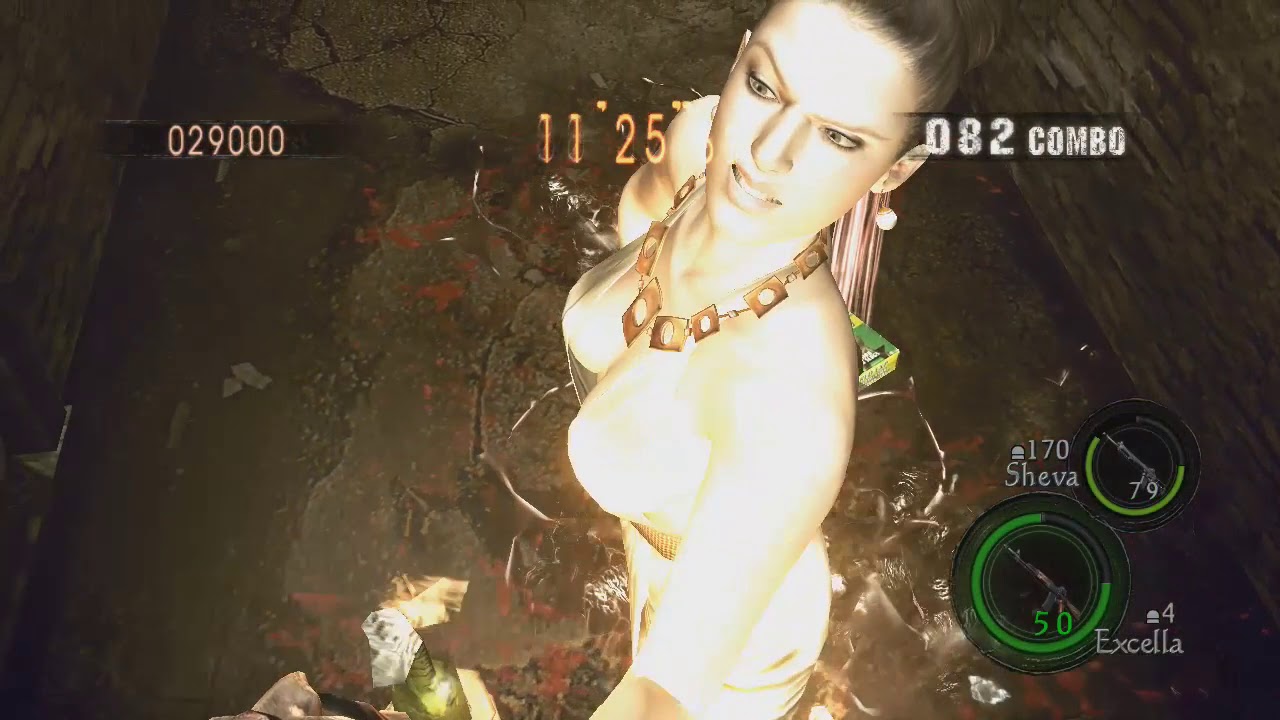 Mercenaries Reunion Prison Duo 1100k Excella & Sheva FT | Resident Evil 5 PC