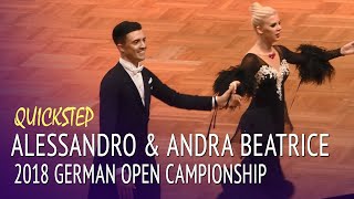 Alessandro Lippi & Andra Beatrice Galban = Quickstep = German Open Championship 2018